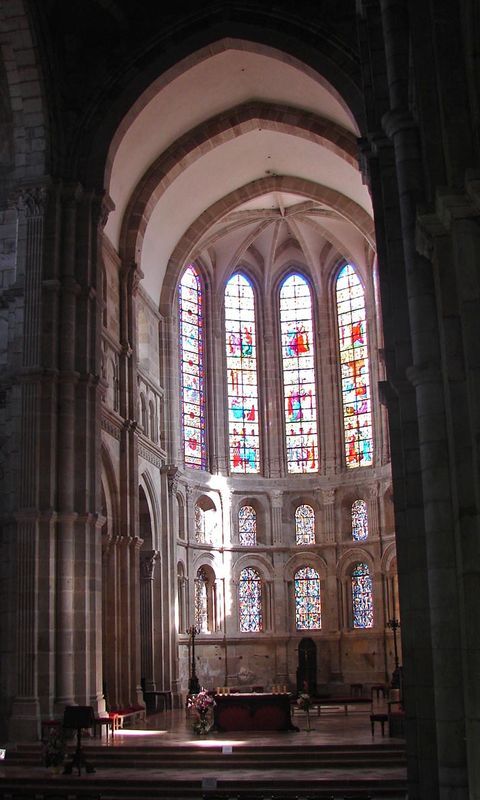 Choeur de la cathédrale d'Autun