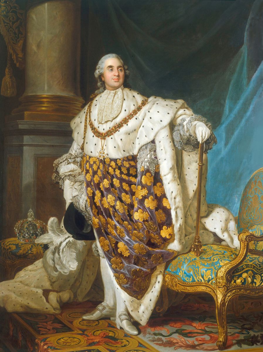 Louis XVI en costume de sacre, par Joseph-Siffred Duplessis
