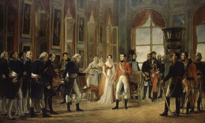 Napoléon Ier reçoit à Saint-Cloud le Senatus-Consulte par George Rouget